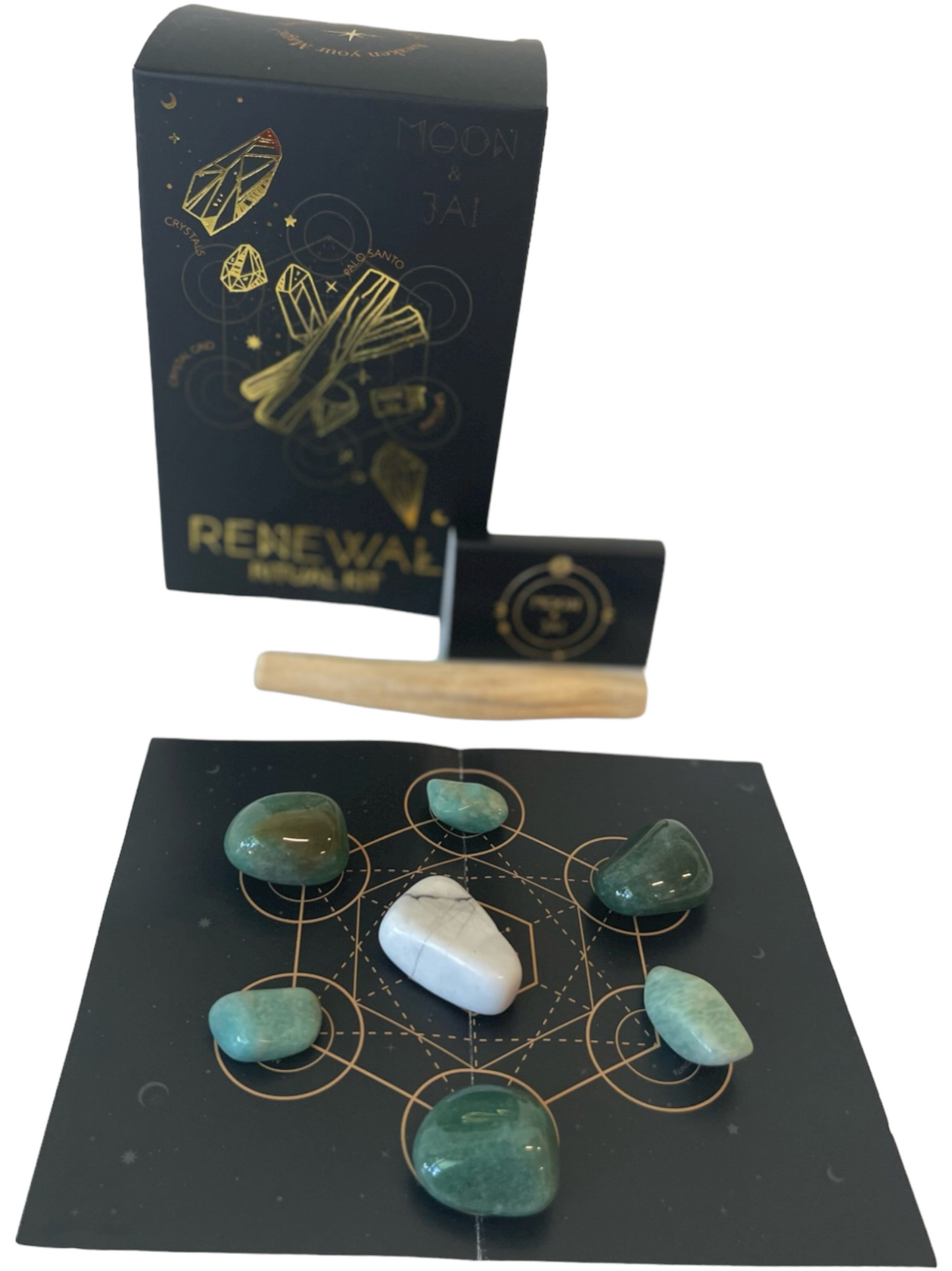 Renewal Ritual Kit | Reenergize Your Soul | Energy Stones | Spiritual Growth Kit | Gemstone Renewal