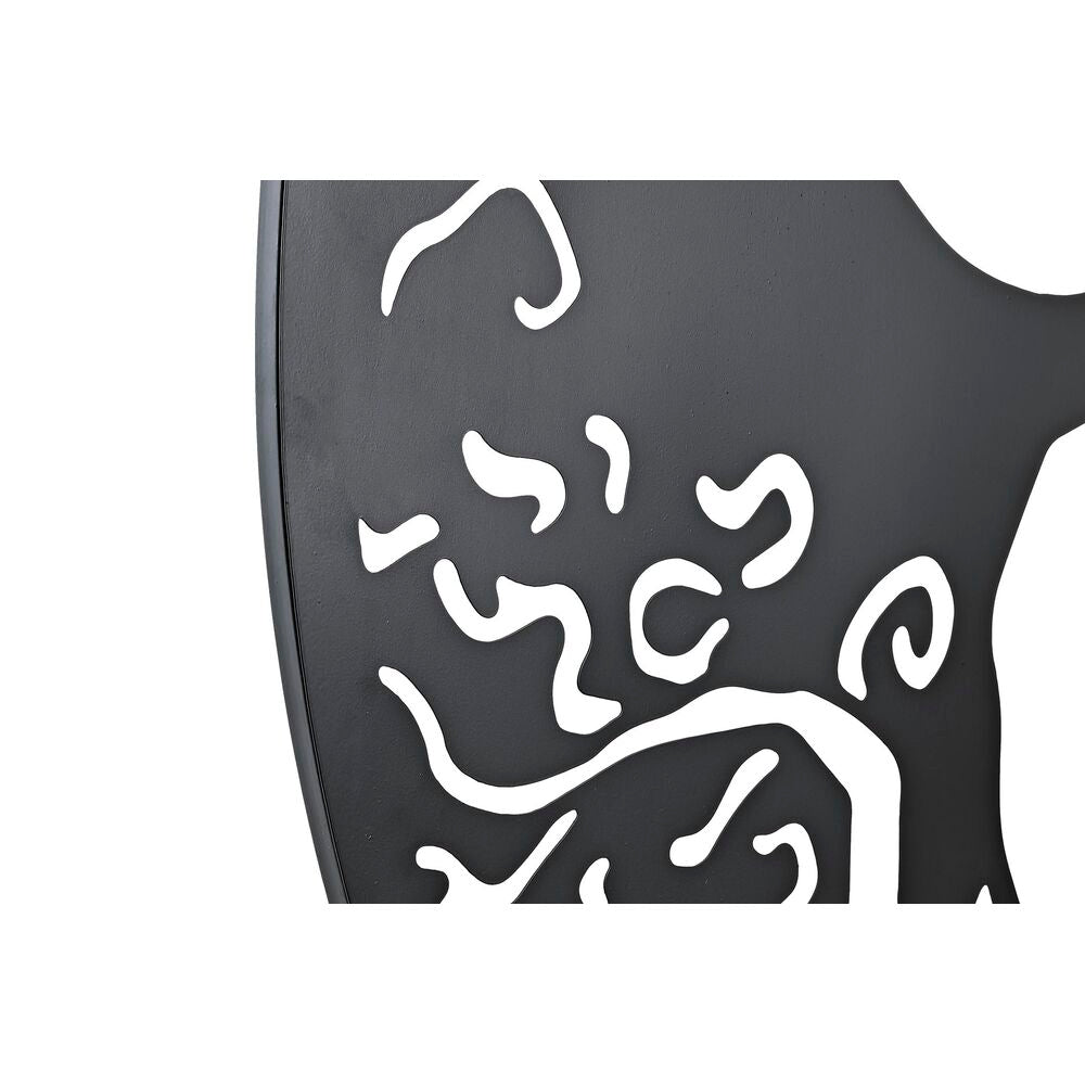 Black Metal Oriental Wall Decoration Set | 2 Units | 98x98cm & 100x100cm | DKD Home Decor