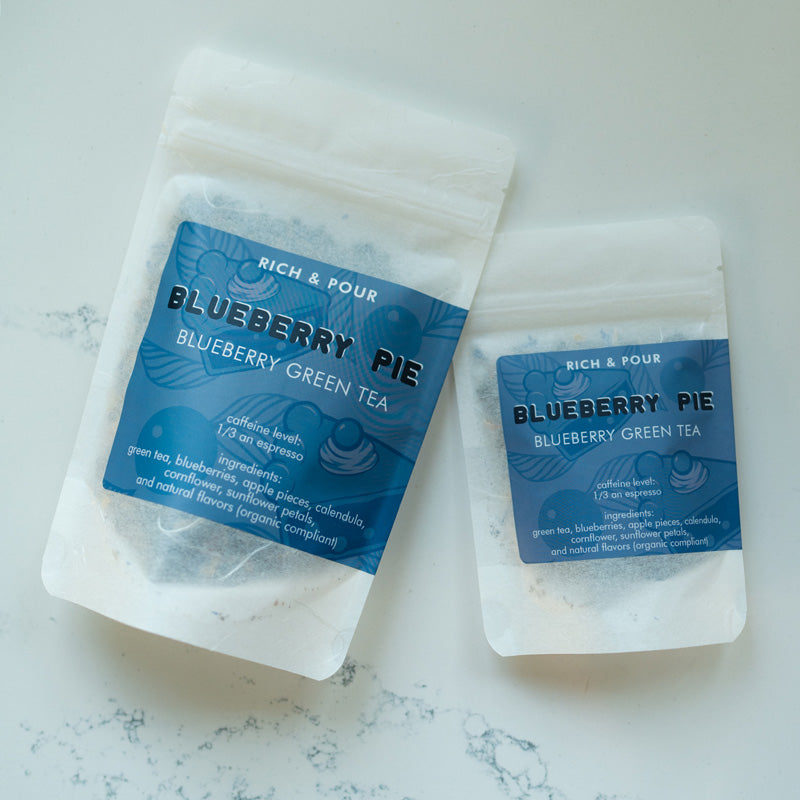 Blueberry Pie - Blueberry Green Tea Blend