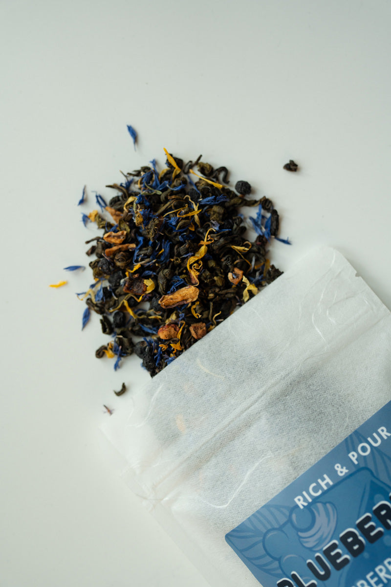 Blueberry Pie - Blueberry Green Tea Blend