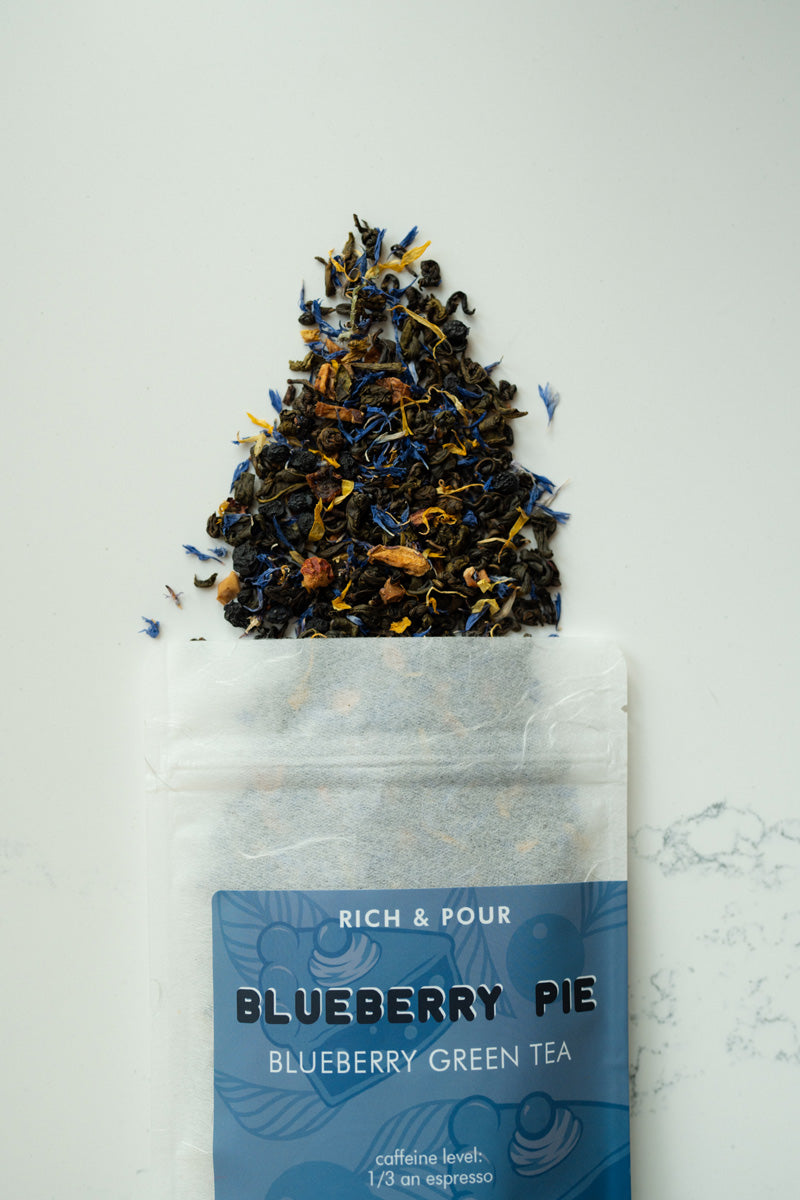 Blueberry Pie - Blueberry Green Tea Blend