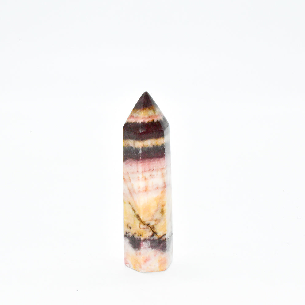 Dali Rainbow Jasper Points | Crystal Points | Root Chakra Healing Stone | Meditation Crystal | Natural Gemstone