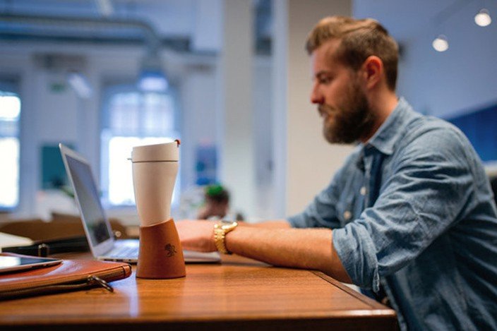 Goat horn Lovers Coffee Cup
