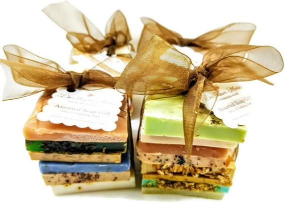 Vegan Soap Sampler | Handmade Organic Soap Samples | Natural Bath & Body | Gift Set