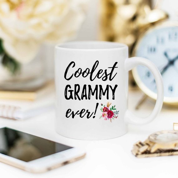 Grammy Mug | Mom From Daughter | Mother's Day Gift | 11oz Coffee Mug | Coolest Grammy Ever