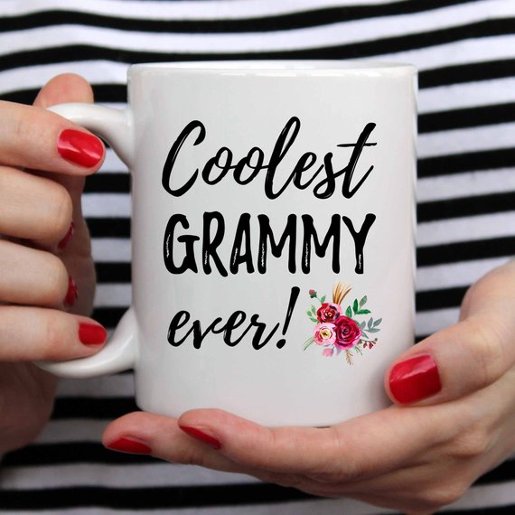 Grammy Mug | Mom From Daughter | Mother's Day Gift | 11oz Coffee Mug | Coolest Grammy Ever