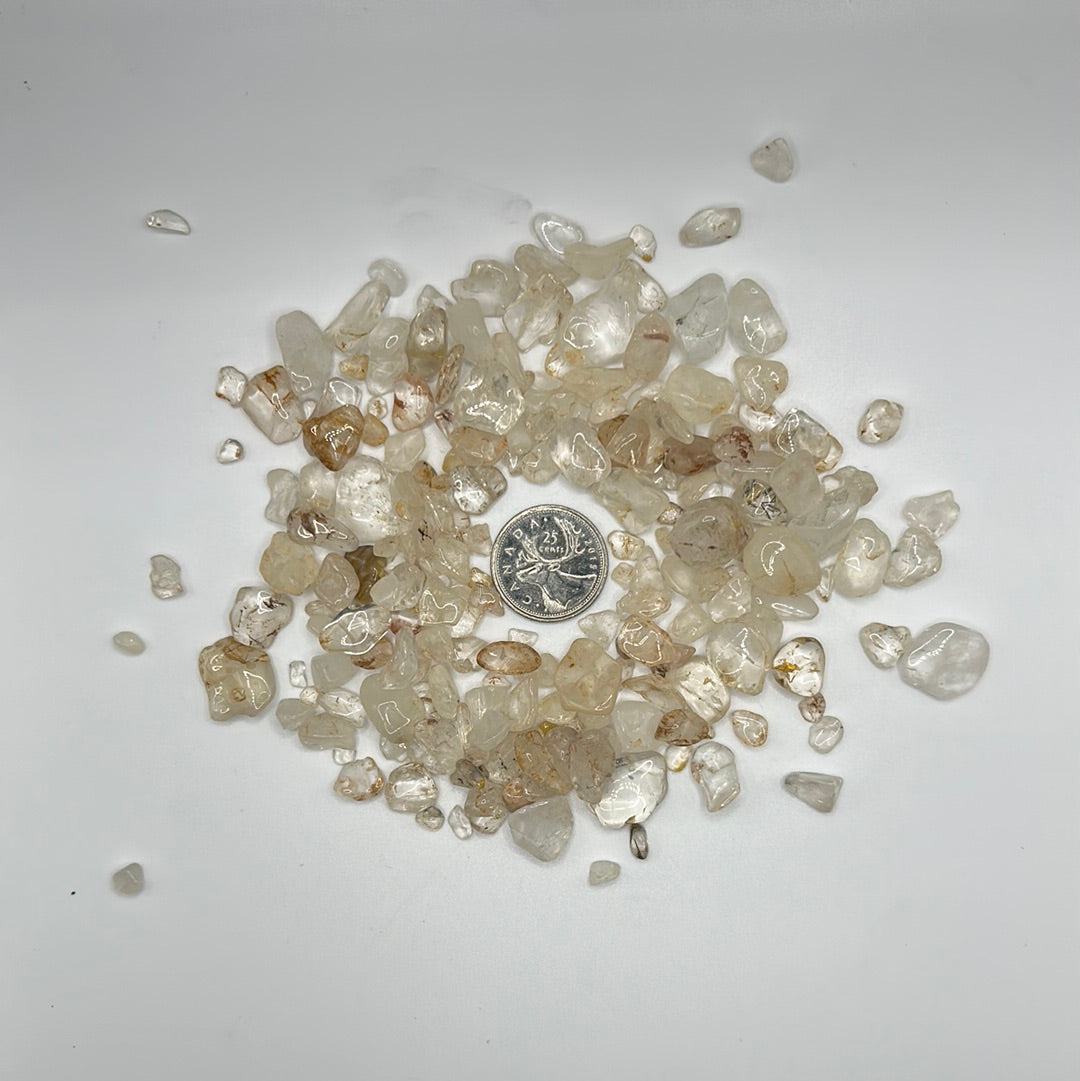 Clear Quartz Crystal Chips | 1 Pound Bulk | Master Healing Stone | Meditation & Energy Work