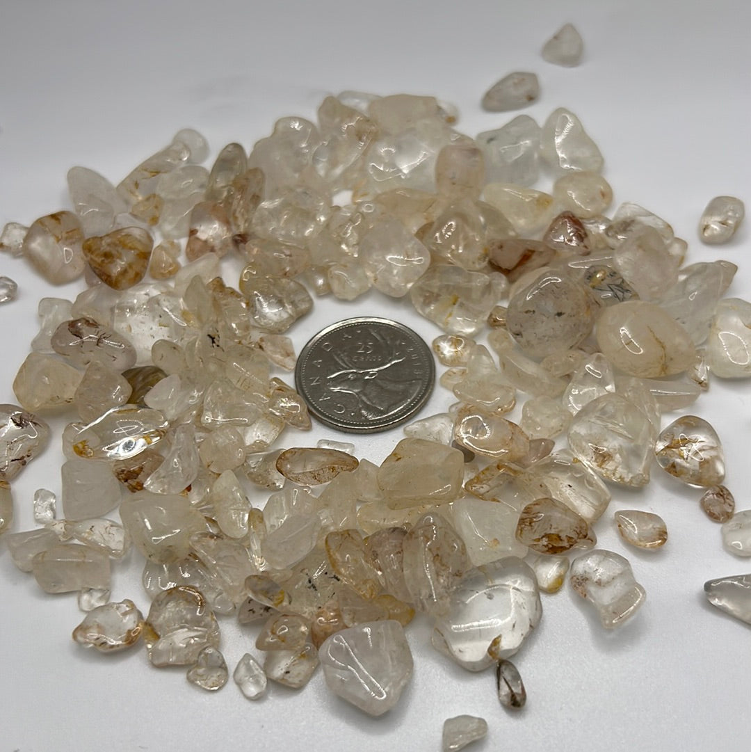Clear Quartz Crystal Chips | 1 Pound Bulk | Master Healing Stone | Meditation & Energy Work