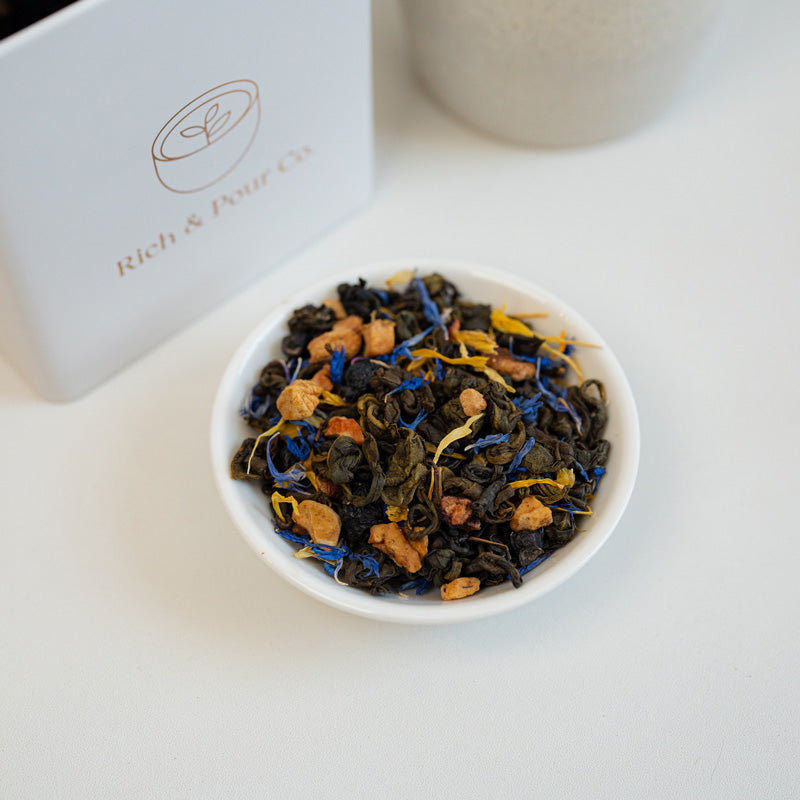 Blueberry Pie - Blueberry Green Tea Blend
