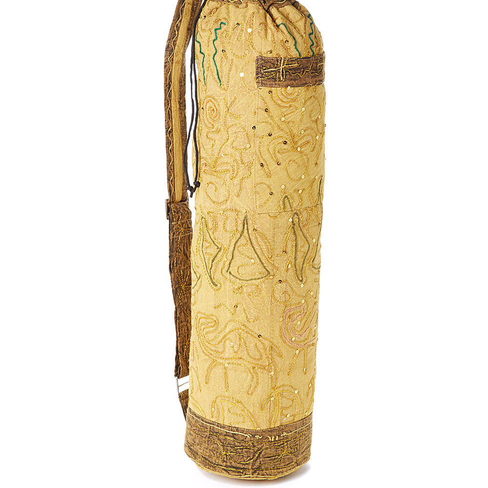 OMSutra Yoga Bag | Hand Crafted Chic Yoga Mat Bag | Spiritual Yoga Accessories | Witchy Tote
