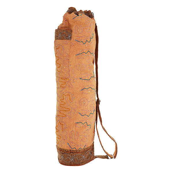 OMSutra Yoga Bag | Hand Crafted Chic Yoga Mat Bag | Spiritual Yoga Accessories | Witchy Tote