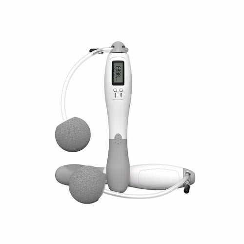 Electronic Jump Skip Rope | Cordless Home Gym Exerciser | Calorie Counter | Full Body Workout | Fitness