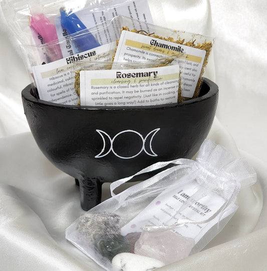 I Am Worthy Self Love Spell & Ritual Kit | Self Care Healing | Gemstones & Crystals | Witchcraft Kit