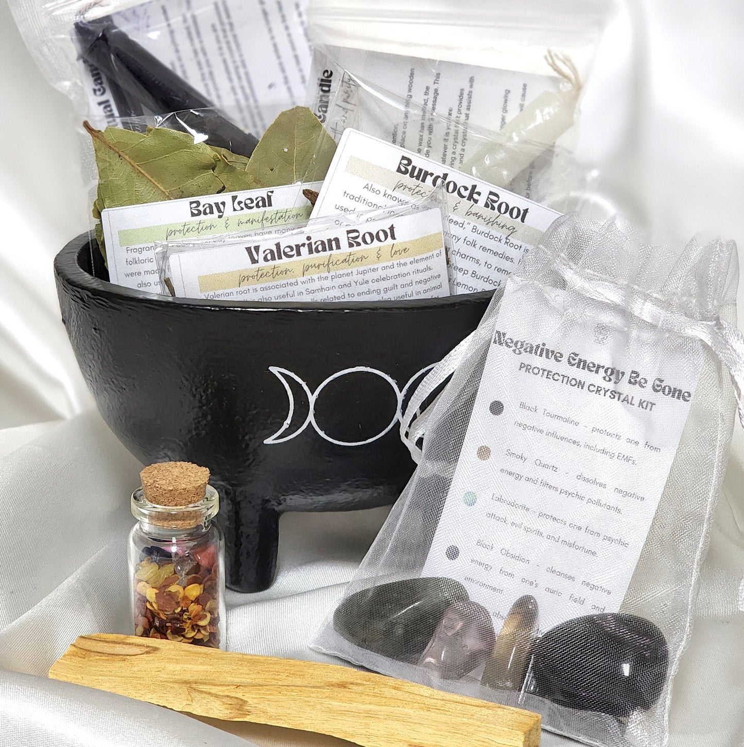 Cord Cutting Ceremony Ritual Kit | Spiritual Healing & Release | Complete Metaphysical Set