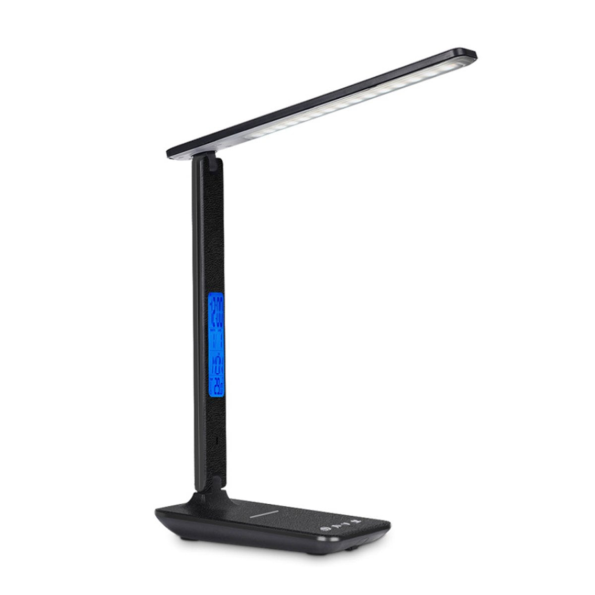 3-in-1 LED Lamp with Wireless Phone Charger | Clock & Thermostat | Multifunctional Desk Lamp