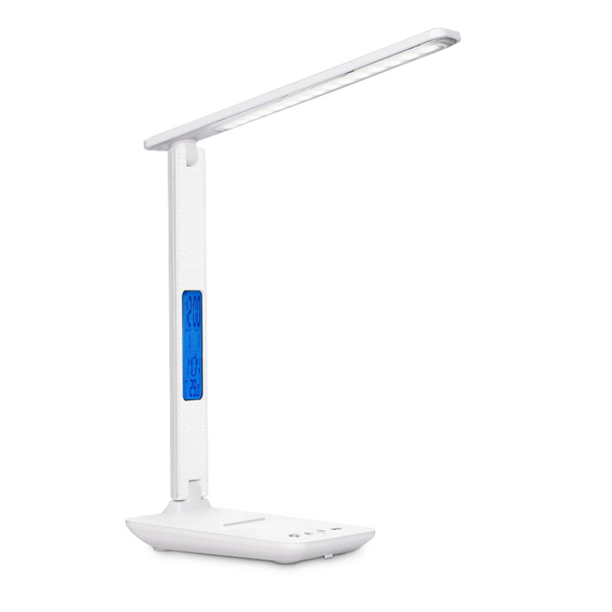 3-in-1 LED Lamp with Wireless Phone Charger | Clock & Thermostat | Multifunctional Desk Lamp