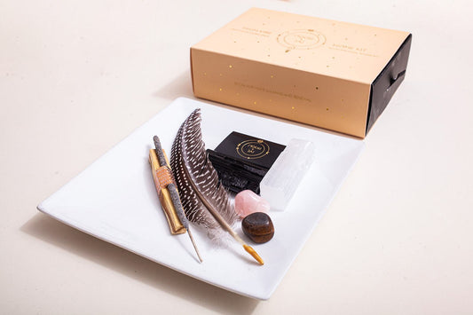 High Vibe Home Kit | Higher Self Gemstones | Crystal Home Clearing & Feng Shui Set