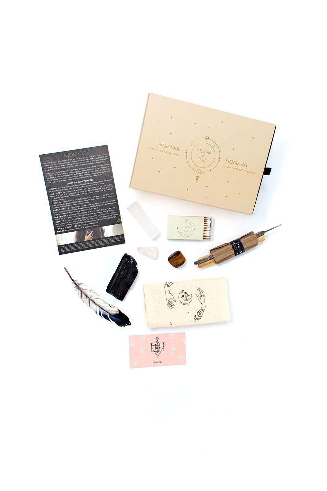 High Vibe Home Kit | Higher Self Gemstones | Crystal Home Clearing & Feng Shui Set