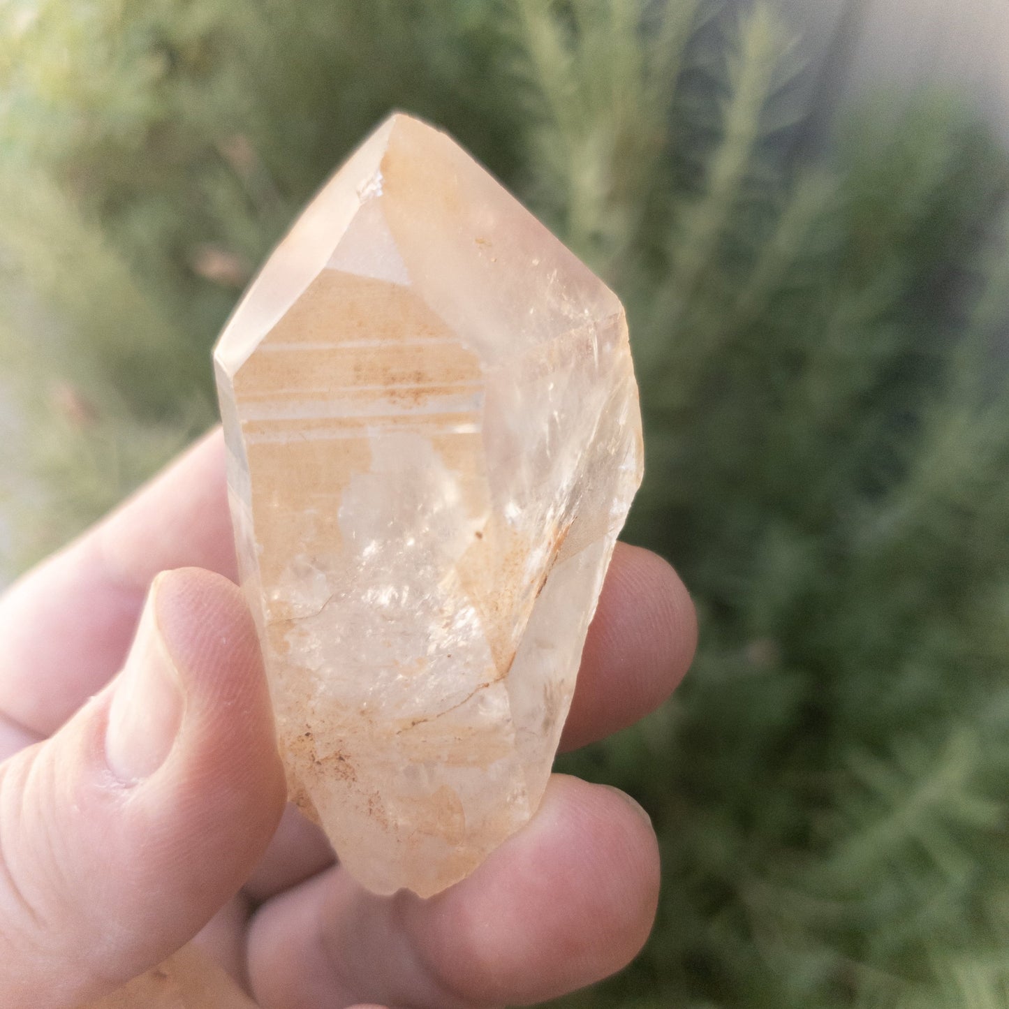 Tangerine Quartz Points | Natural Crystal Stones | Creativity & Joy | 1-2" Brazil | Healing Crystals