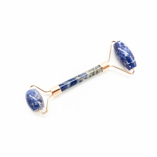 Copper & Crystal Face Roller | Facial Massager | Rose Quartz Jade Amethyst | Anti-Aging Skincare Tool