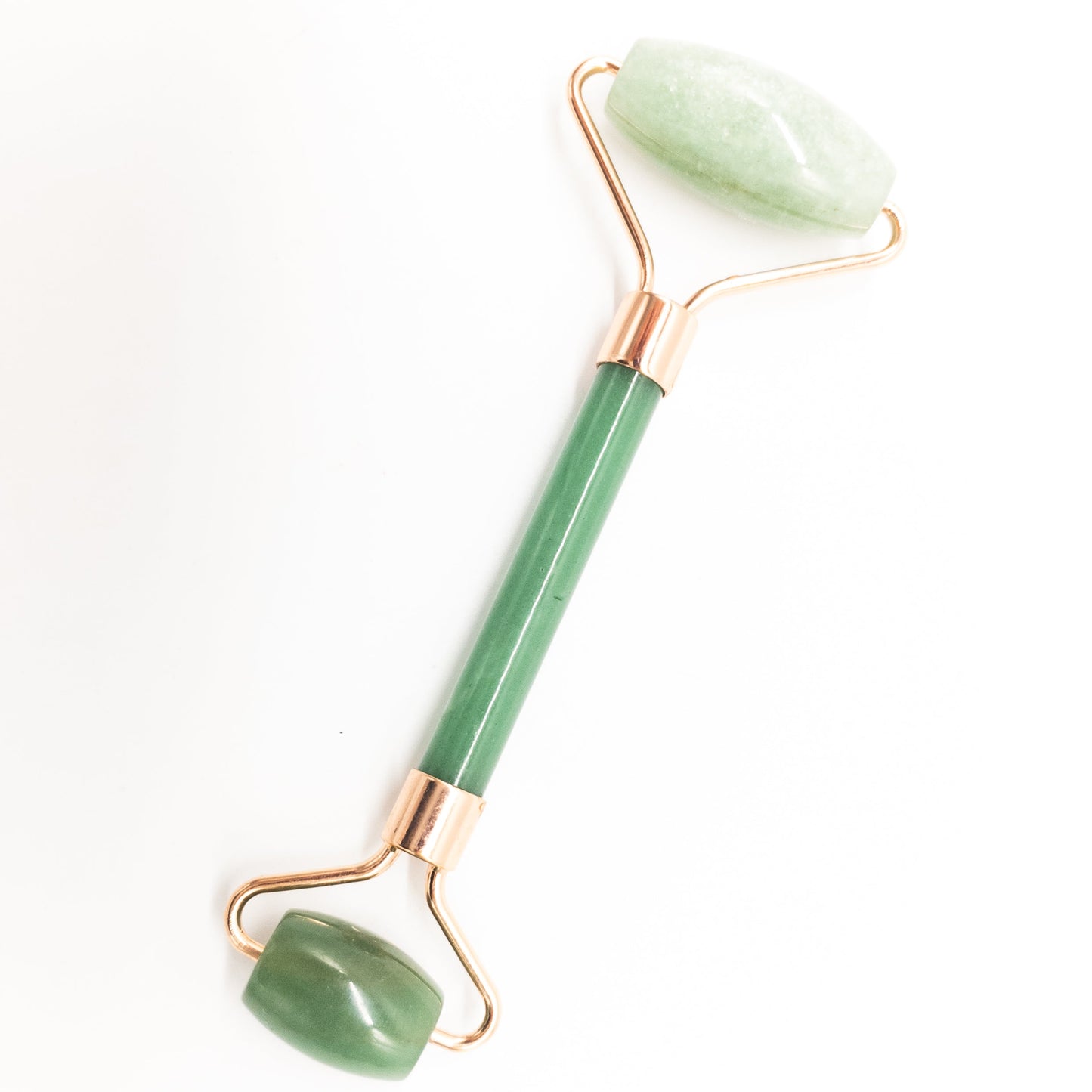 Copper & Crystal Face Roller | Facial Massager | Rose Quartz Jade Amethyst | Anti-Aging Skincare Tool