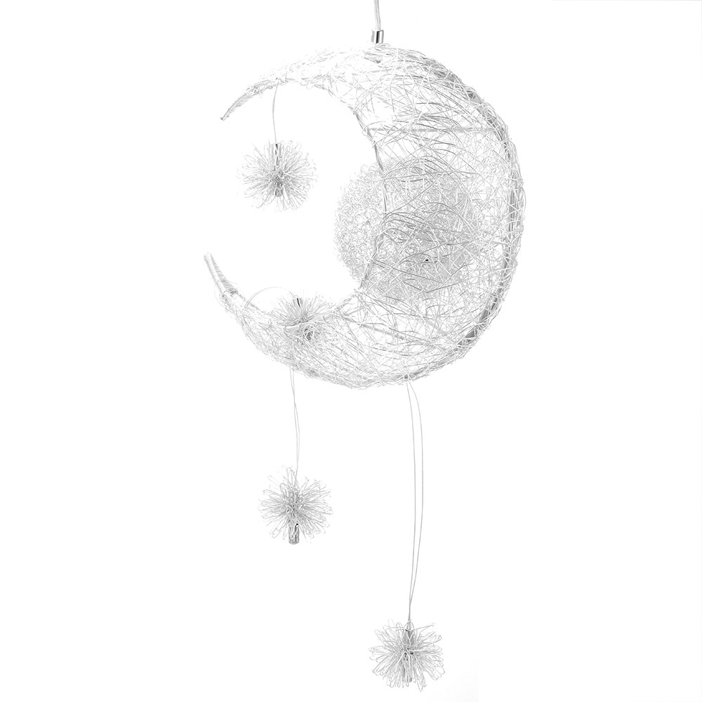 Moon Star Shape Pendant Light | Home Decoration | Ambient Lighting | Decorative Fixture | Celestial Design
