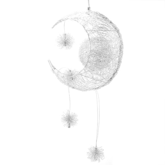 Moon Star Shape Pendant Light | Home Decoration | Ambient Lighting | Decorative Fixture | Celestial Design