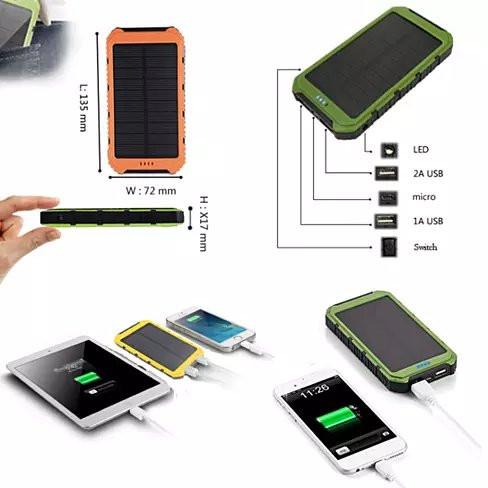 Roaming Solar Power Bank | Portable Phone & Tablet Charger | Eco-Friendly | Outdoor Adventures | Travel