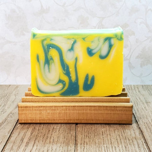 Lemon Tree Soap | Natural Citrus Bar | Bright Lemon Scent | Kitchen & Shower | Tulip Tree Soap Company