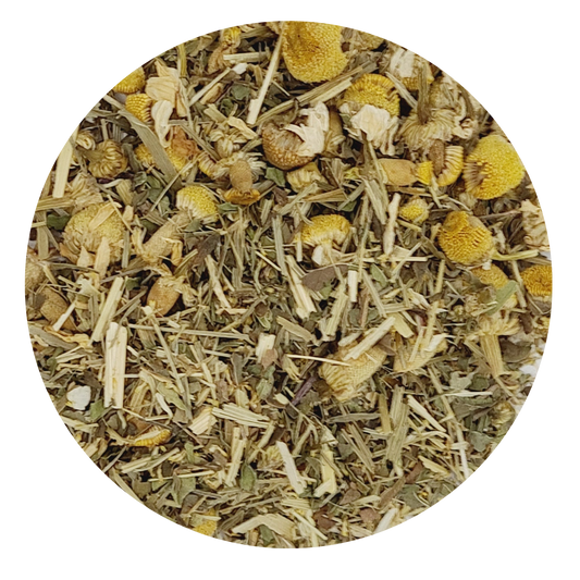 Organic Chamomile Spearmint Tea | Calming Herbal Blend | Caffeine-Free | 25g Loose Leaf | Relaxation