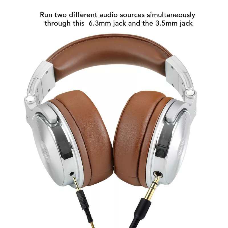 DJ Pro Headphone | Professional Over-Ear Bluetooth | 50mm Speakers | Memory Foam | Adjustable