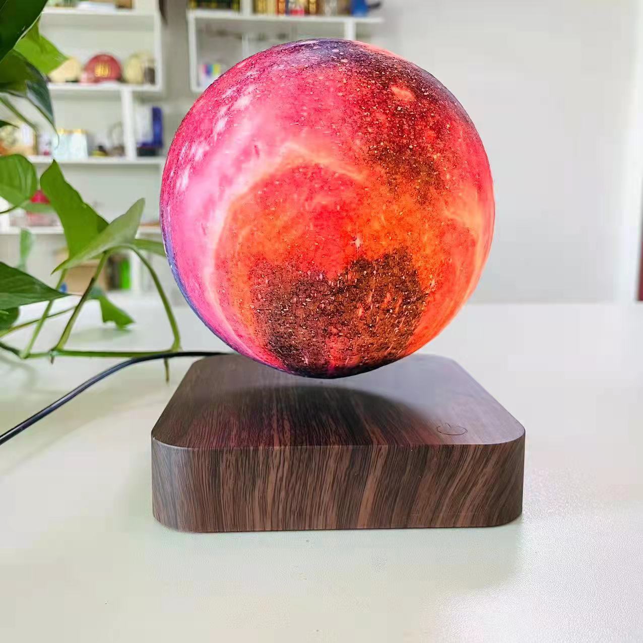 3D Print Magnetic Levitation Moon Lamp | Touch Control Night Light | Floating Moon Lamp
