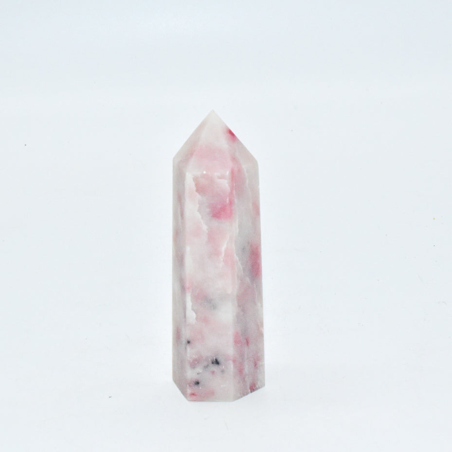 Pink Opal Crystal Point | Heart Chakra Healing Stone | Love & Inner Power Crystal | Natural Gemstone
