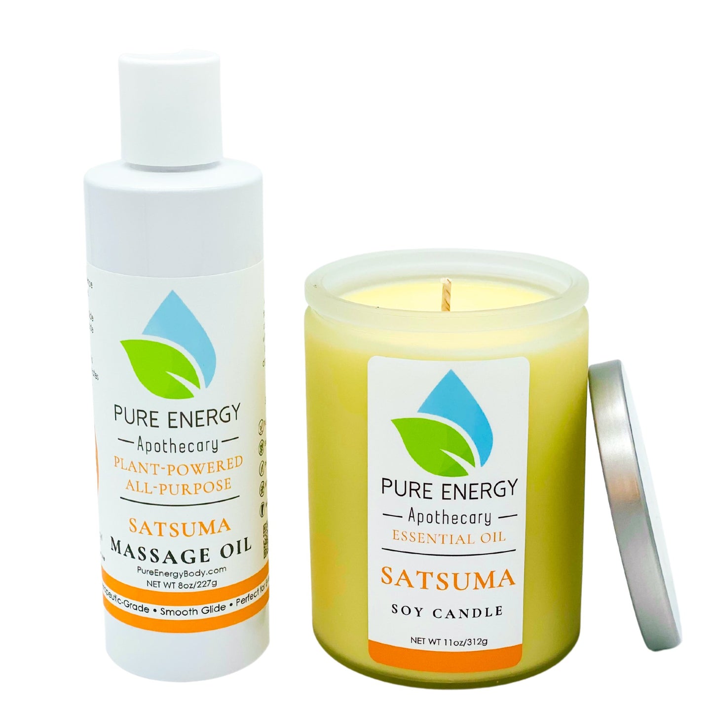 Relaxing Ritual Gift Set | Satsuma Scented Bath & Body | Spa Gift Basket