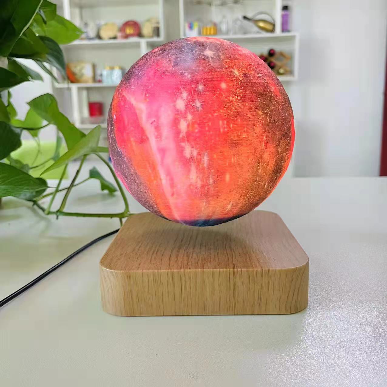 3D Print Magnetic Levitation Moon Lamp | Touch Control Night Light | Floating Moon Lamp