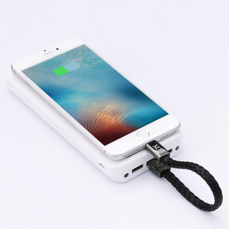 Charging Cable Bracelet | Wearable USB Cable | iPhone Android Type-C | 480 Mbps | M & L Sizes