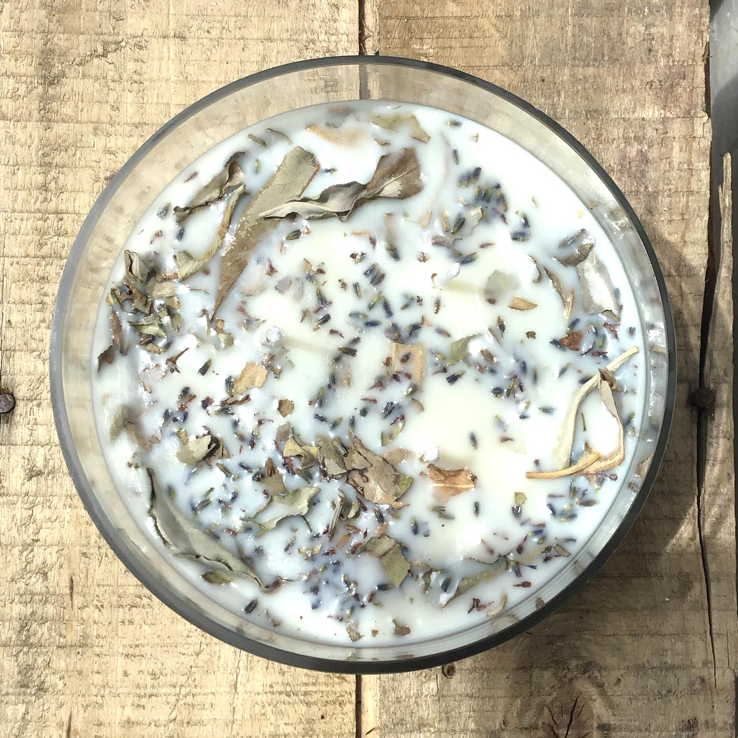 Lavender + White Sage Aromatherapy Candle | 3 Wick Large | Soy Wax | Essential Oils | Hand Poured