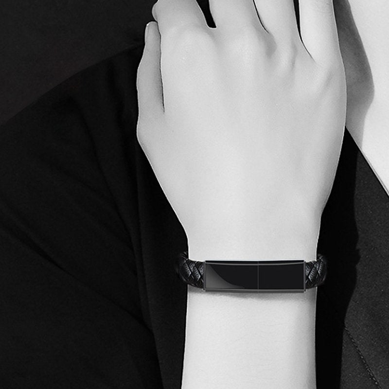 Charging Cable Bracelet | Wearable USB Cable | iPhone Android Type-C | 480 Mbps | M & L Sizes