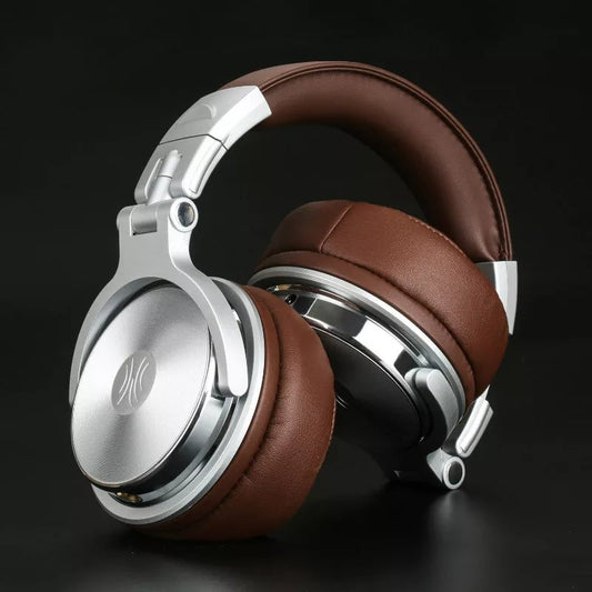DJ Pro Headphone | Professional Over-Ear Bluetooth | 50mm Speakers | Memory Foam | Adjustable