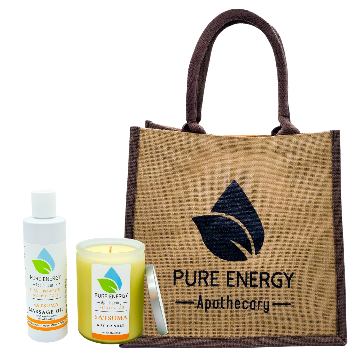 Relaxing Ritual Gift Set | Satsuma Scented Bath & Body | Spa Gift Basket