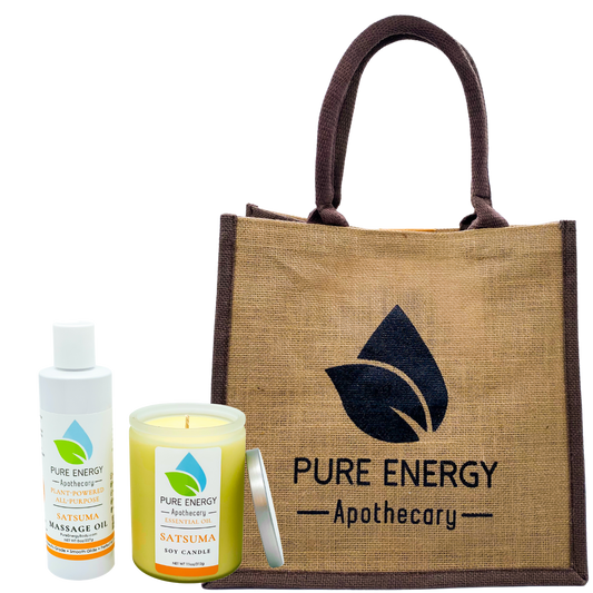 Relaxing Ritual Gift Set | Satsuma Scented Bath & Body | Spa Gift Basket