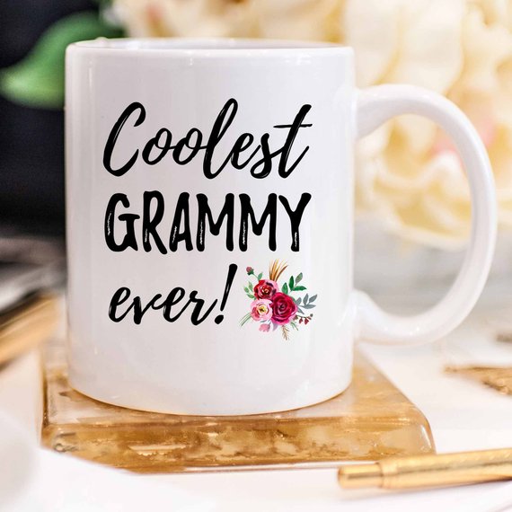 Grammy Mug | Mom From Daughter | Mother's Day Gift | 11oz Coffee Mug | Coolest Grammy Ever
