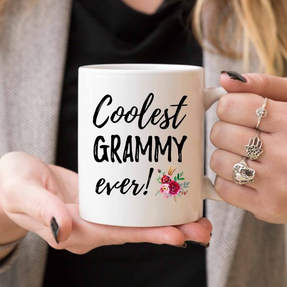 Grammy Mug | Mom From Daughter | Mother's Day Gift | 11oz Coffee Mug | Coolest Grammy Ever