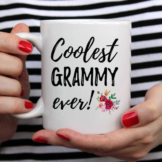 Grammy Mug | Mom From Daughter | Mother's Day Gift | 11oz Coffee Mug | Coolest Grammy Ever