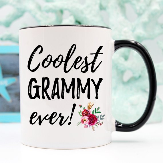 Grammy Mug | Mom From Daughter | Mother's Day Gift | 11oz Coffee Mug | Coolest Grammy Ever