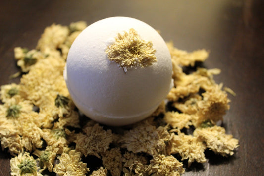 Sleepy Baby Bath Bomb | Organic Lavender & Chamomile | Calming Baby Bath Time | Natural Bath Fizz