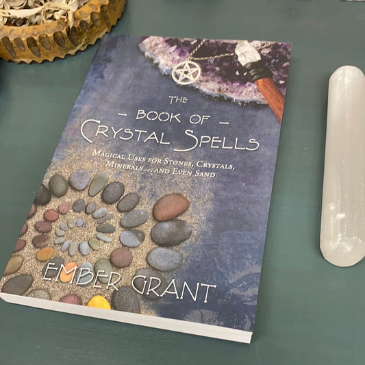Book of Crystal Spells | Crystal Magic Guide | Healing Crystal Spells | Gemstone Witchcraft