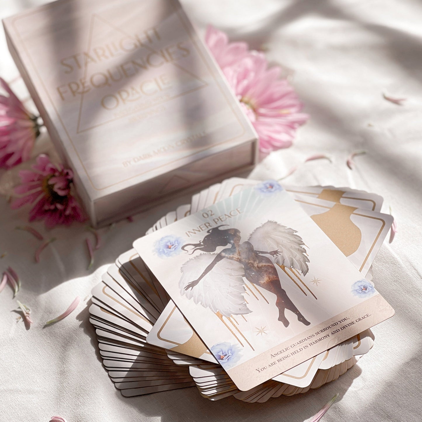 Starlight Frequencies Oracle Deck | Divination Cards | Spiritual Guidance | Oracle Card Reading | Metaphysical