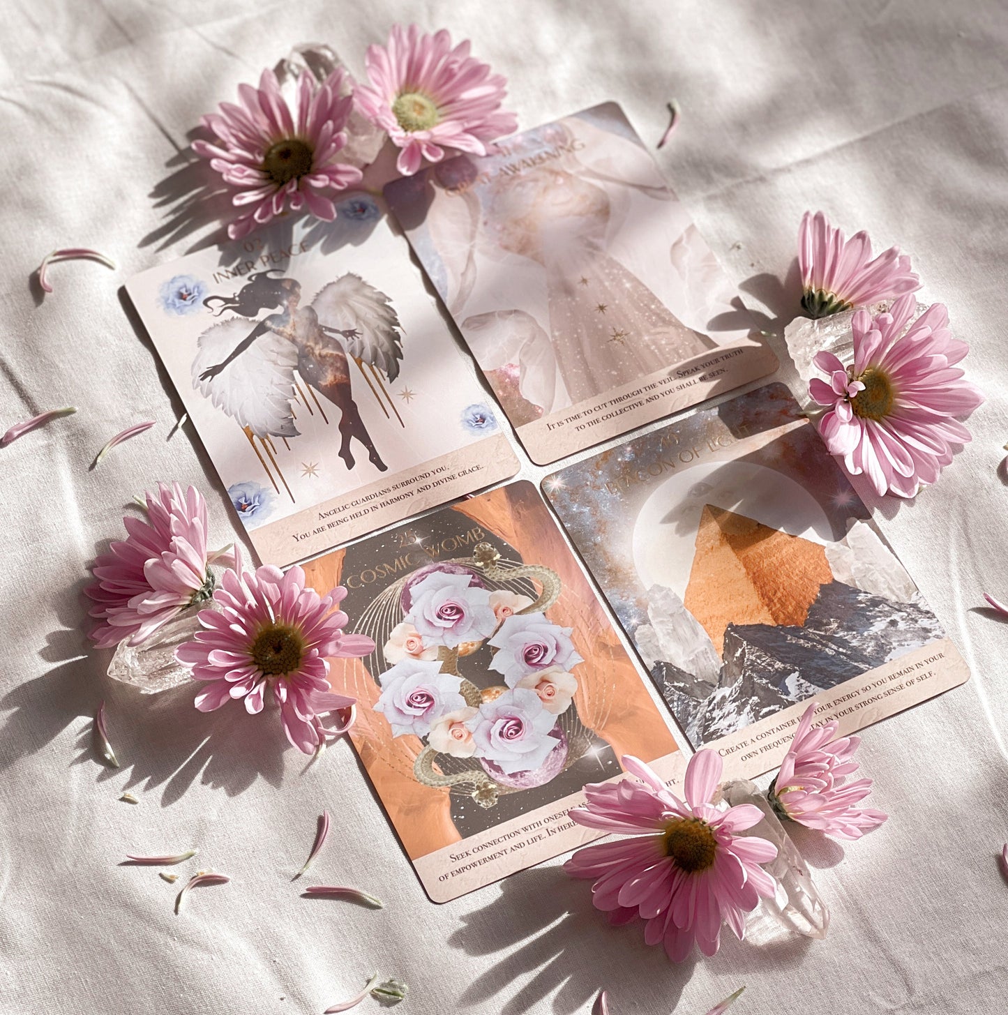 Starlight Frequencies Oracle Deck | Divination Cards | Spiritual Guidance | Oracle Card Reading | Metaphysical