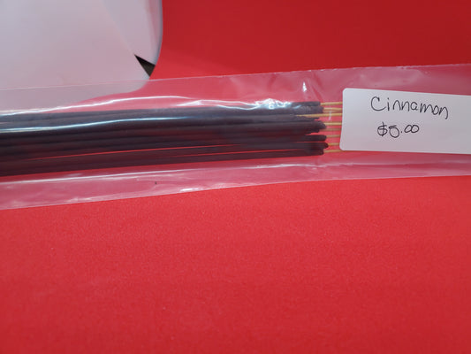 Cinnamon Incense | Spicy Sweet Fragrance | Protection & Money Rituals | Warming Scent | 16g